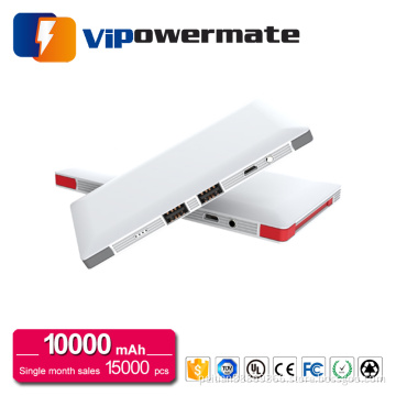 High capacity 8000mah best diamond slim travel portable battery power bank charger